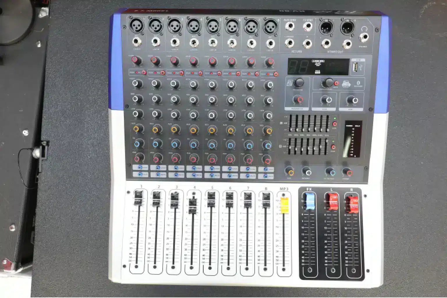 Pev Pro KV 80 8 Channel Mixer 3 Pev Pro mixer specifications