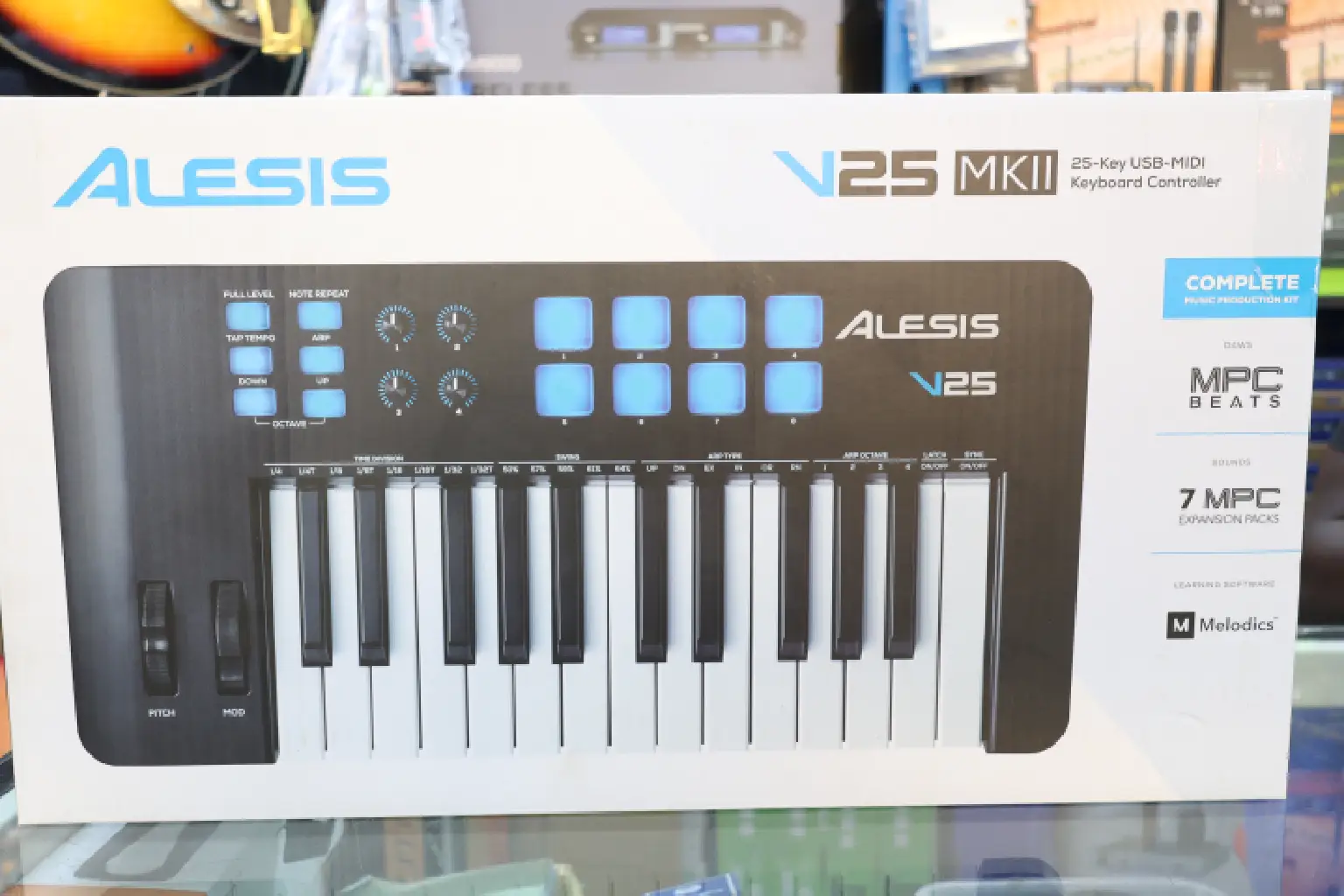 Alesis V25 MKII USB MIDI Controller 8 Alesis V25 tutorials