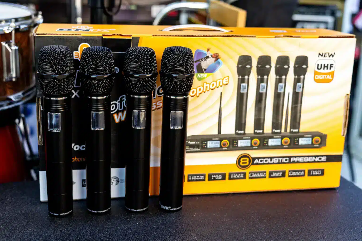 BNK X75 4in1 Wireless Microphone System 2 wireless microphone quality