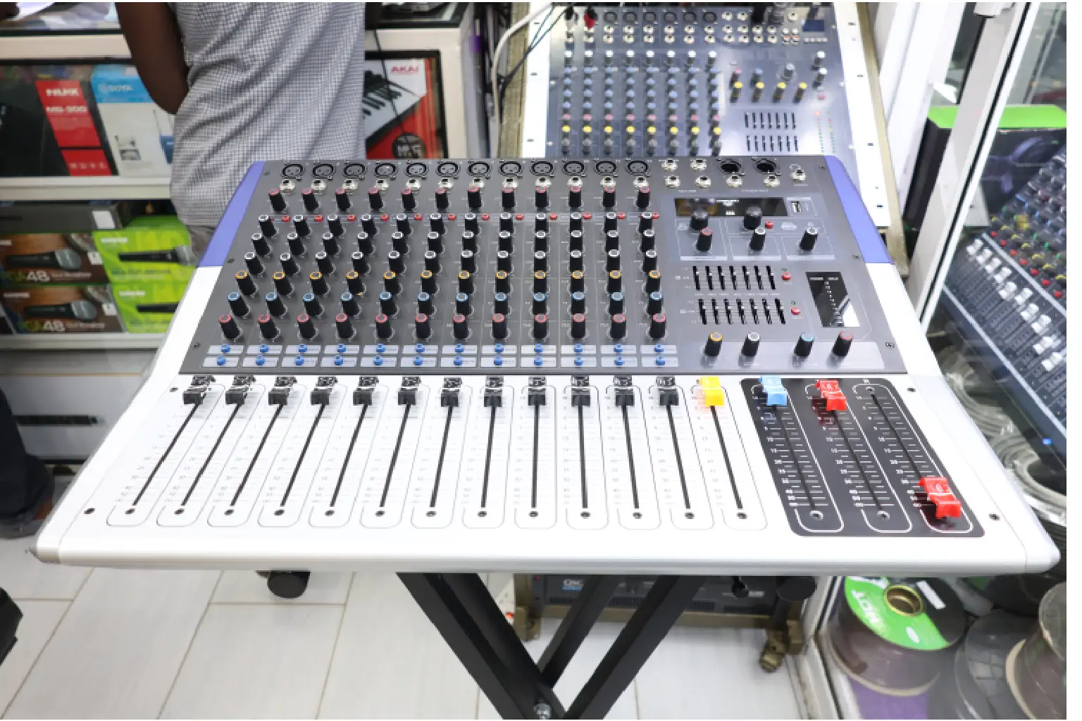 PEV PRO KV 120 12 Channel Mixer 4 12 Channel Sound Mixer