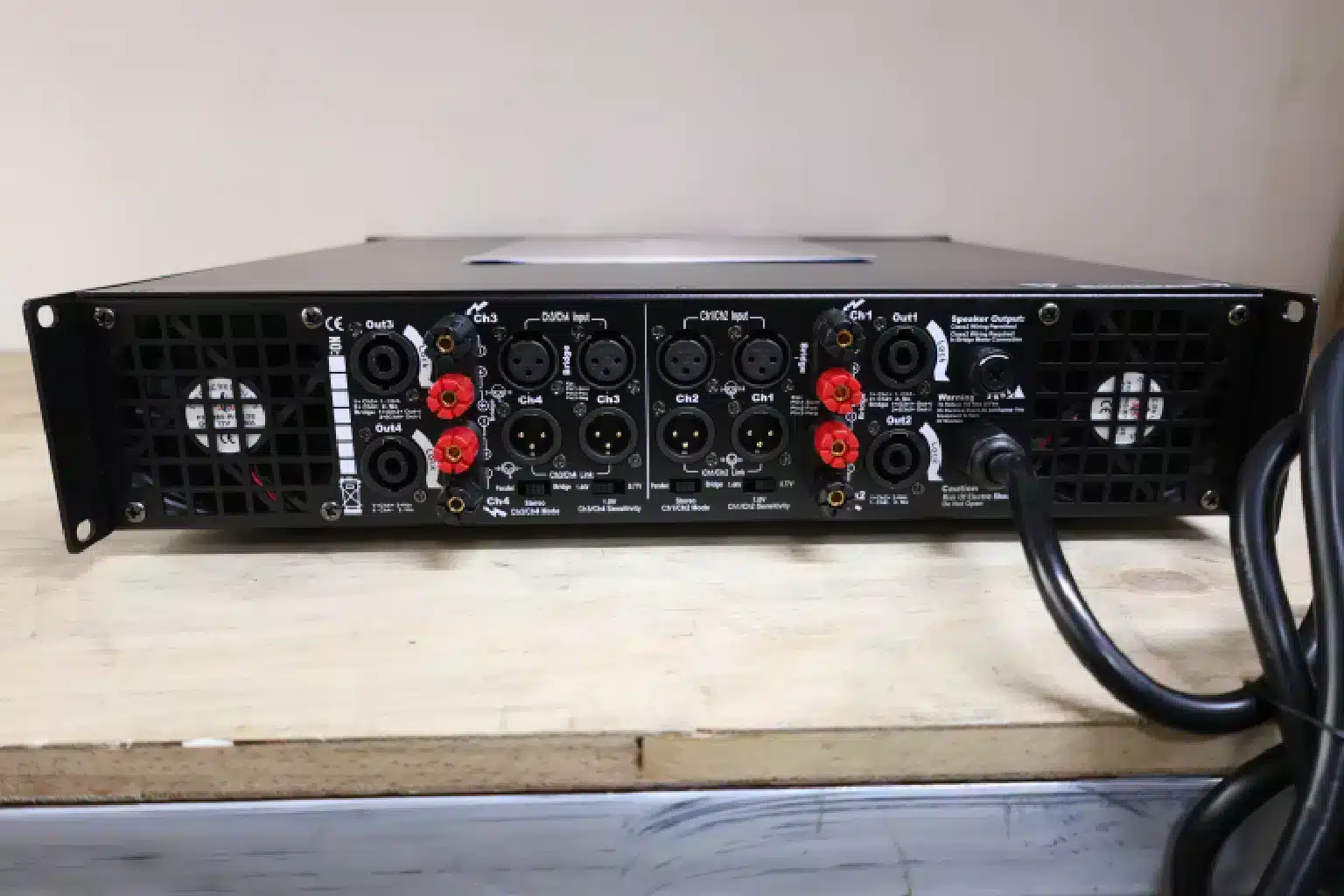 Power Sound Standard TD4800 Original Power Amplifier 3 TD 4800 sound system