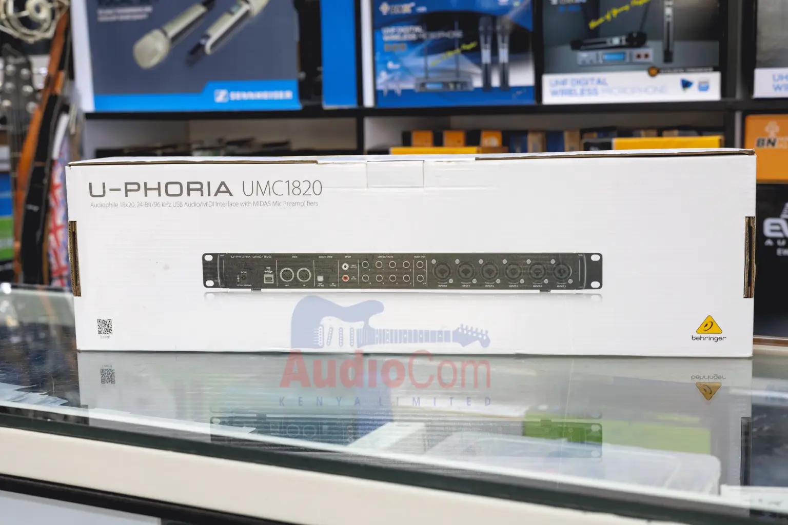 Behringer UMC1820 Soundcard 7 Behringer UMC 1820 connectivity options