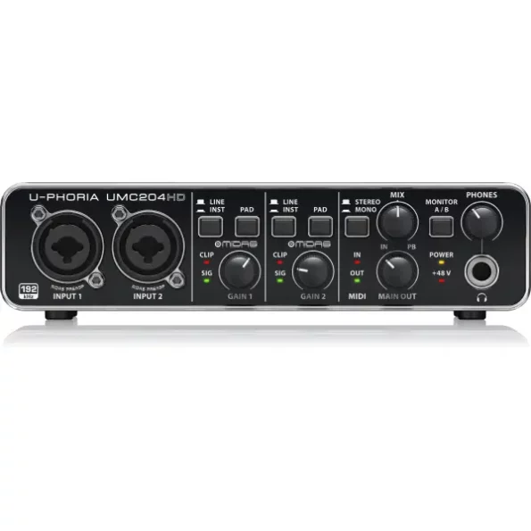 Behringer UMC204HD Soundcard