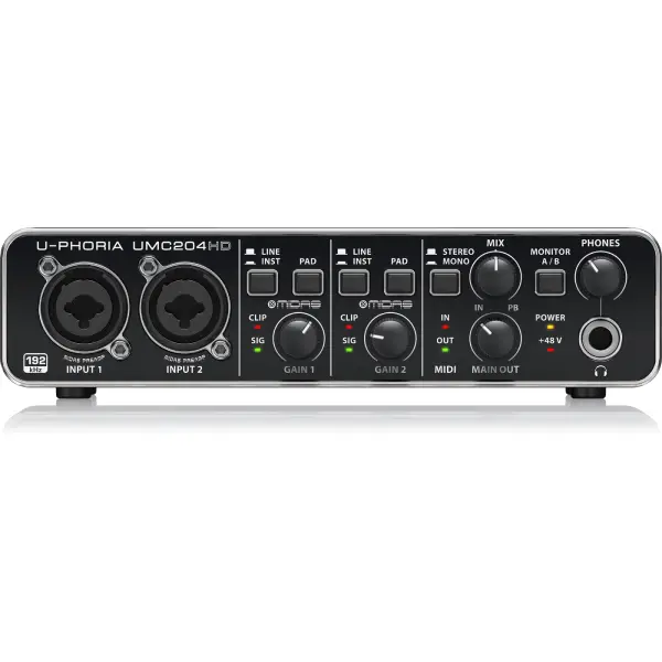 Behringer UMC204HD Soundcard Behringer UMC204HD Soundcard