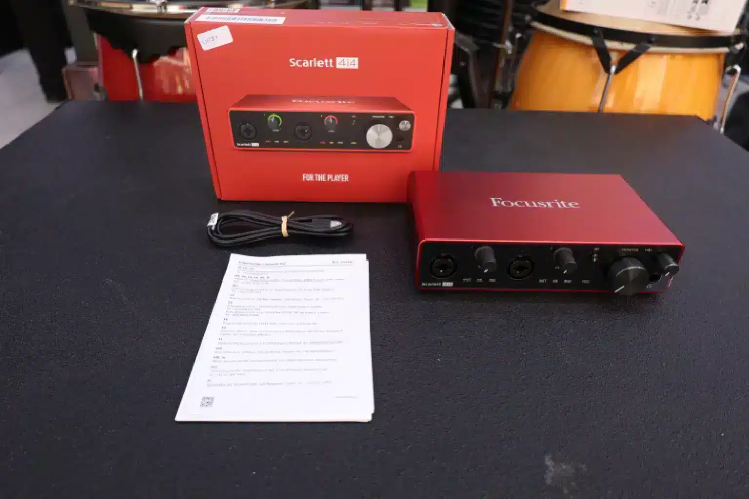 Focusrite scarlett 4i4 Soundcard 4th Gen 1 scarlett 4i4 soundcard