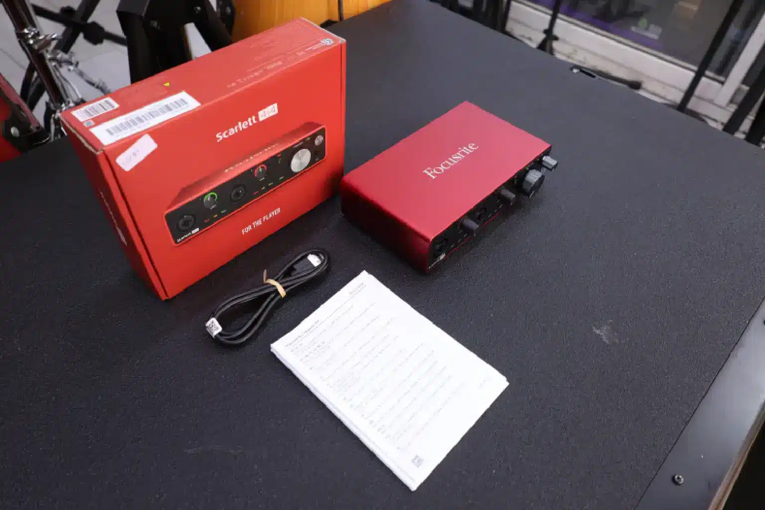 Focusrite scarlett 4i4 Soundcard 4th Gen 4 Focusrite 4i4 soundcard interface