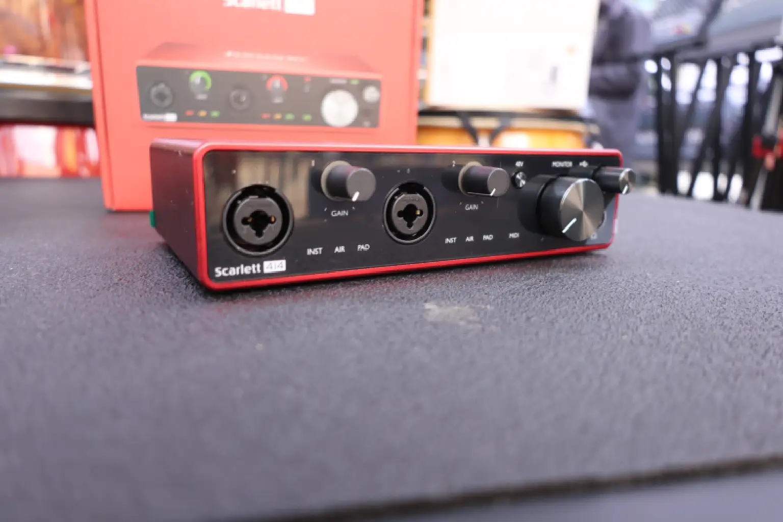 Focusrite scarlett 4i4 Soundcard 4th Gen 5 Focusrite soundcard interface