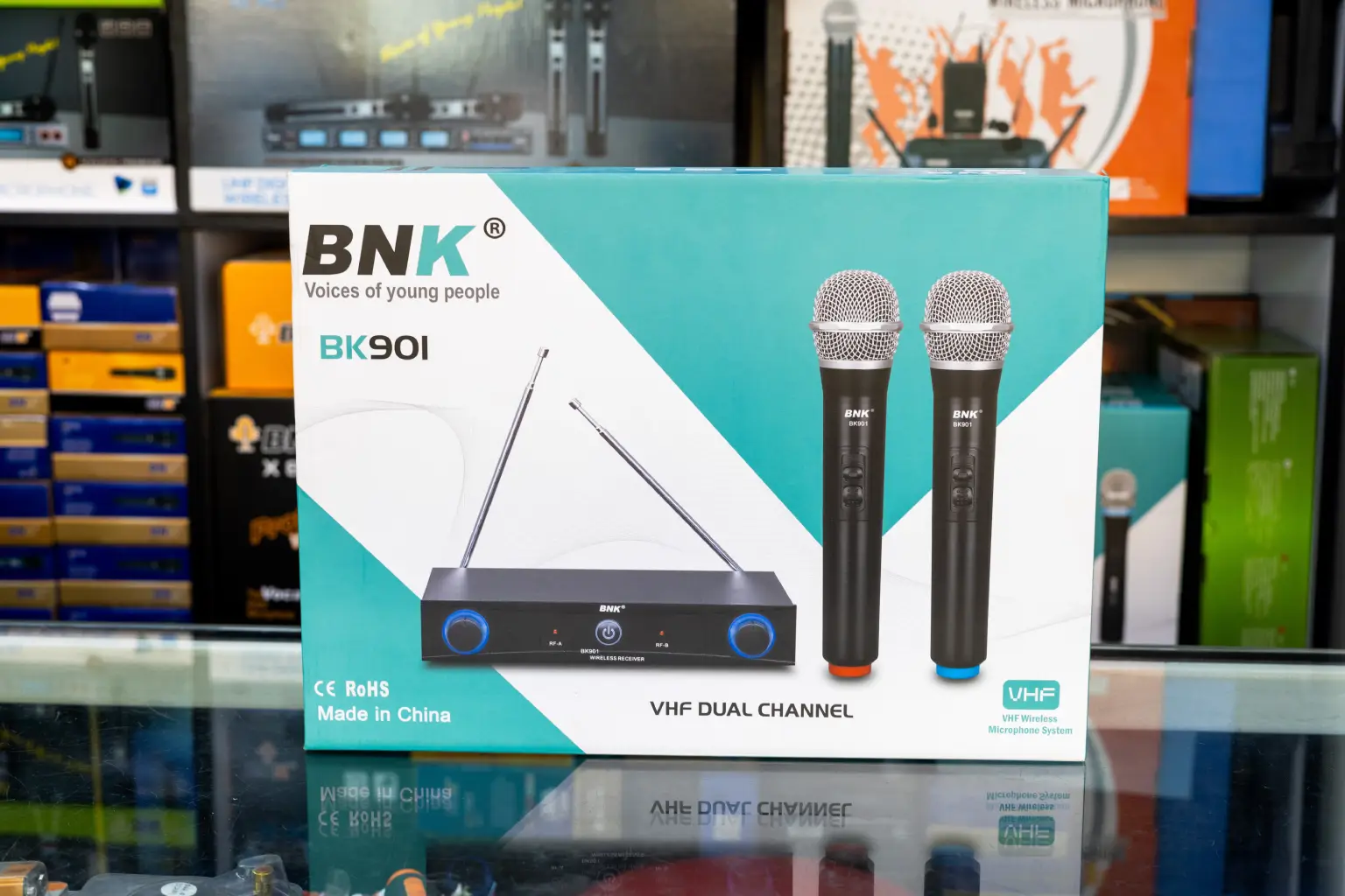 BNK BK901 Wireless Microphone 5 Bnk wireless Microphone prices in Nairobi