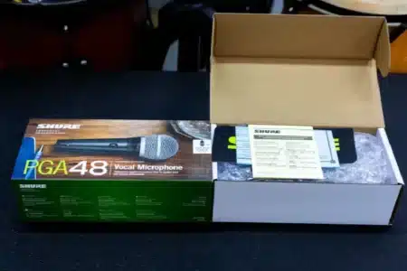 Shure PGA48 Wired Microphone 1 PGA48 wired microphone music shops