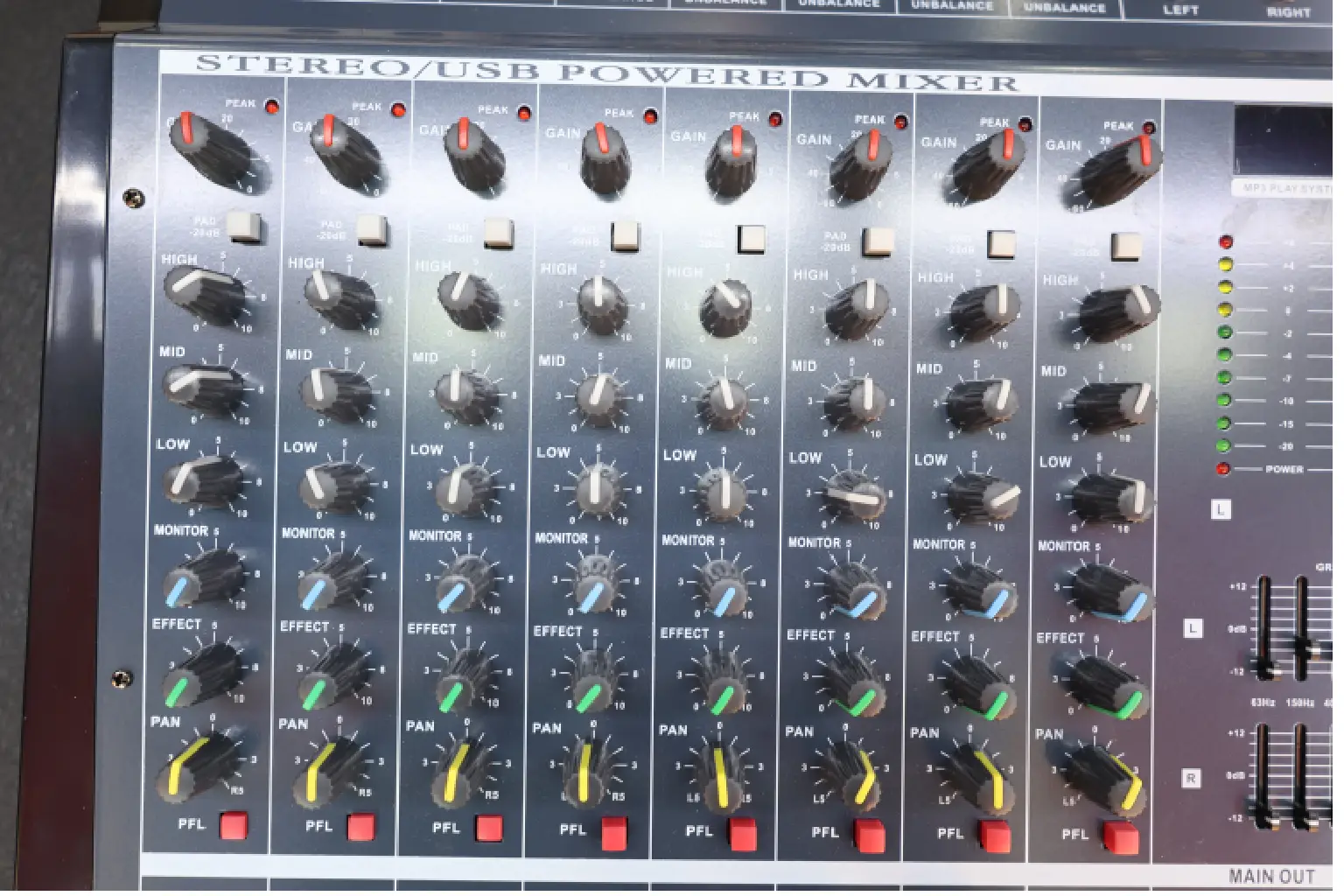 Max YA 802D USB Powered Mixer 2 Max YA 802D