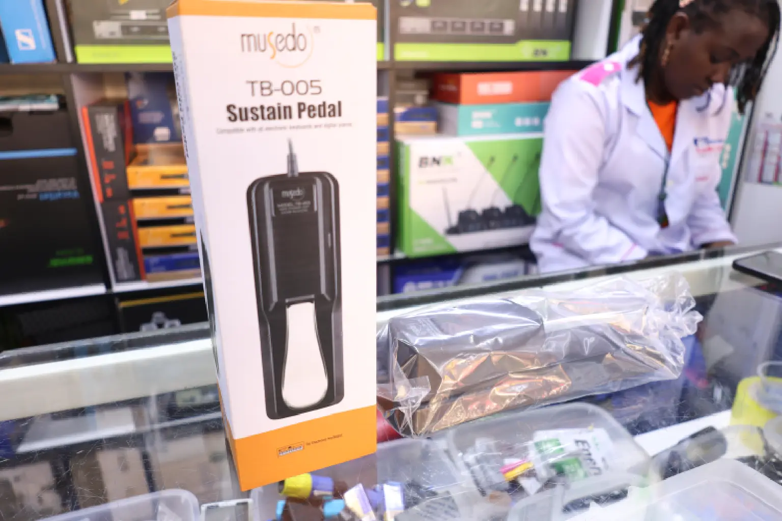 Musedo TB-005 Sustain Pedal 4 Musedo TB-005 replacement parts