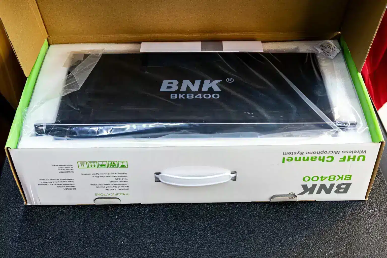 BNK BK8400 Lapel Microphones 1 Bnk bk 8400 User Manual