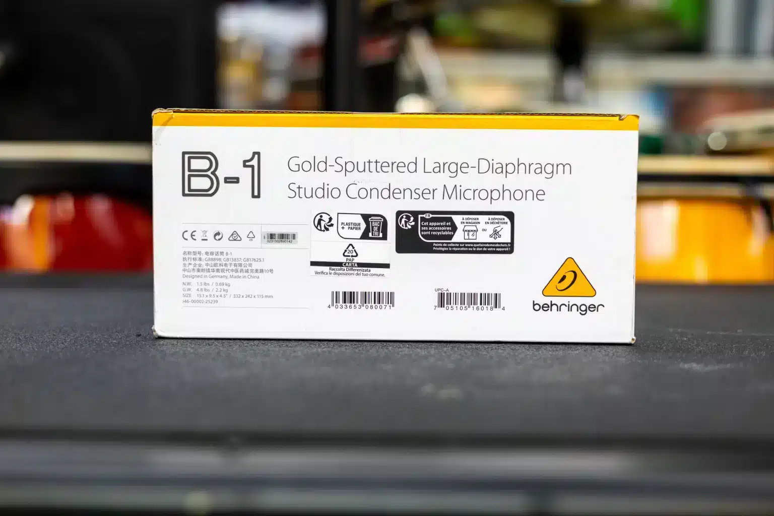 Behringer B1 Condenser Microphone 6 B-1 mic for home studio