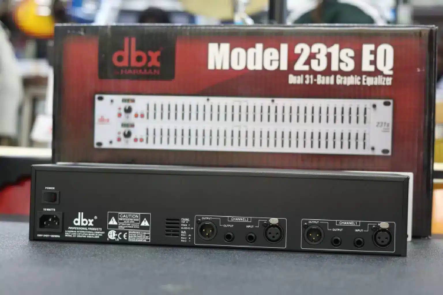 DBX 231S Graphic Equalizer 17 Behringer DBX signal processor