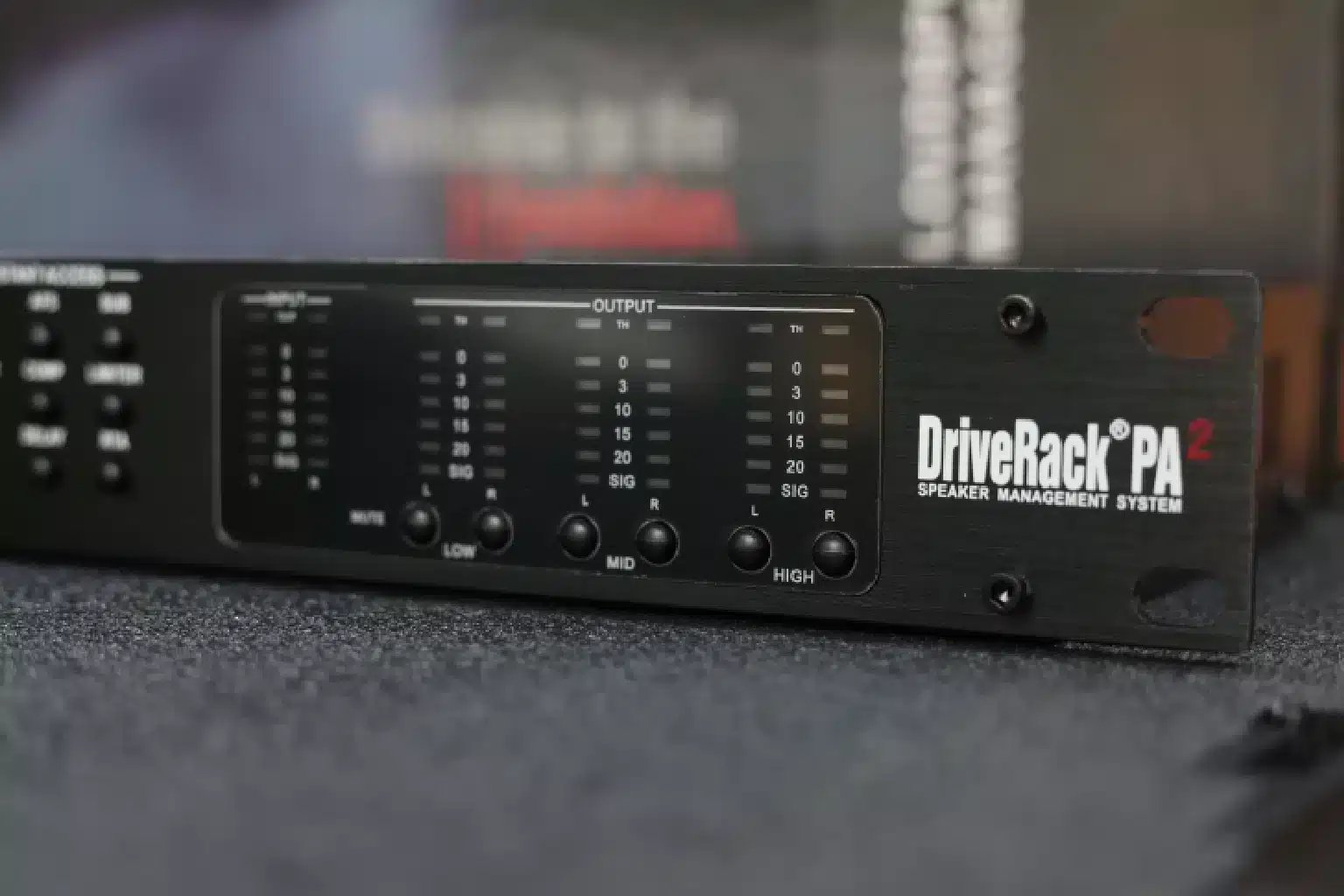 DBX Driverack PA2 4 Behringer DBX DriveRack PA² specs