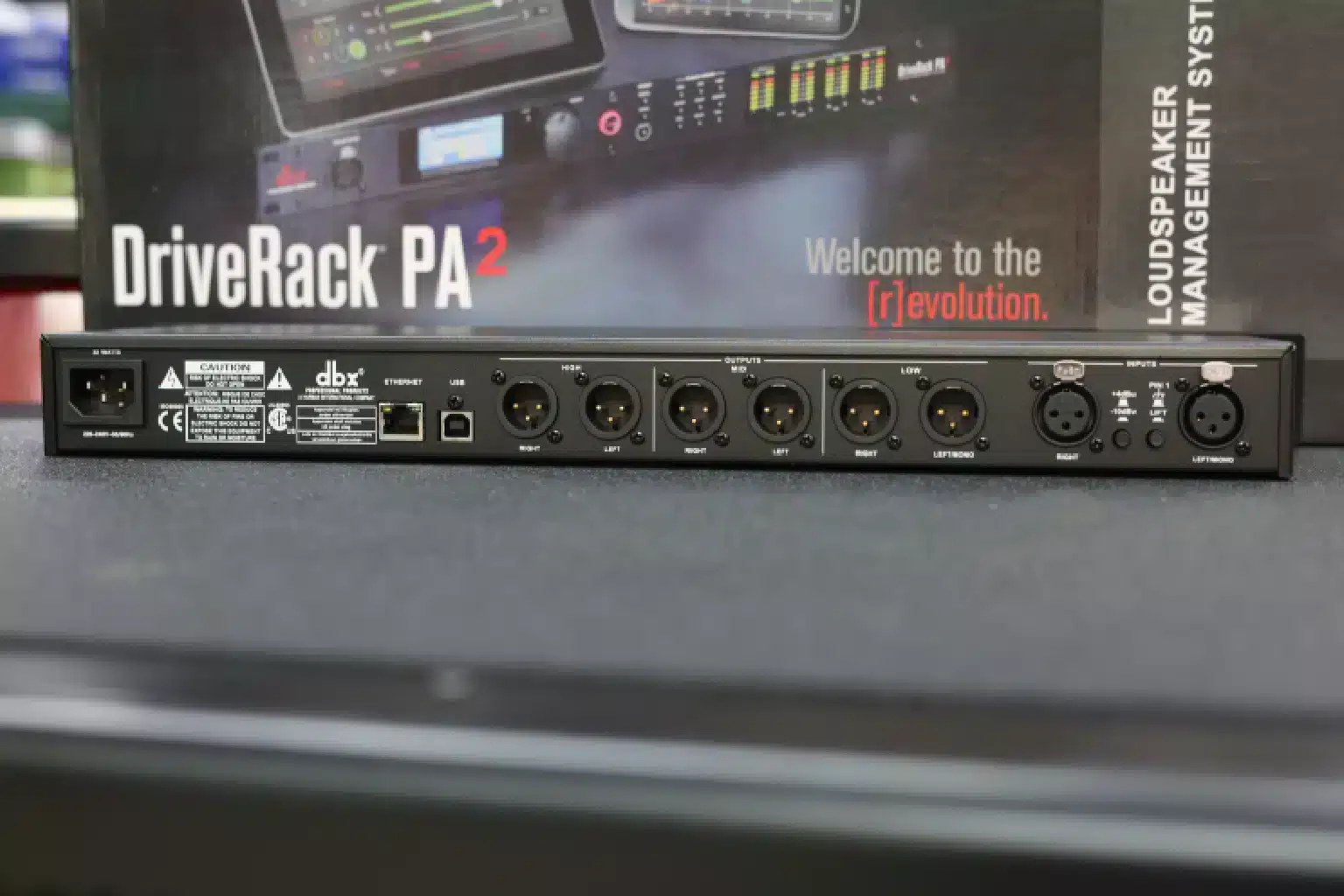 DBX Driverack PA2 5 Behringer DBX DriveRack PA² features