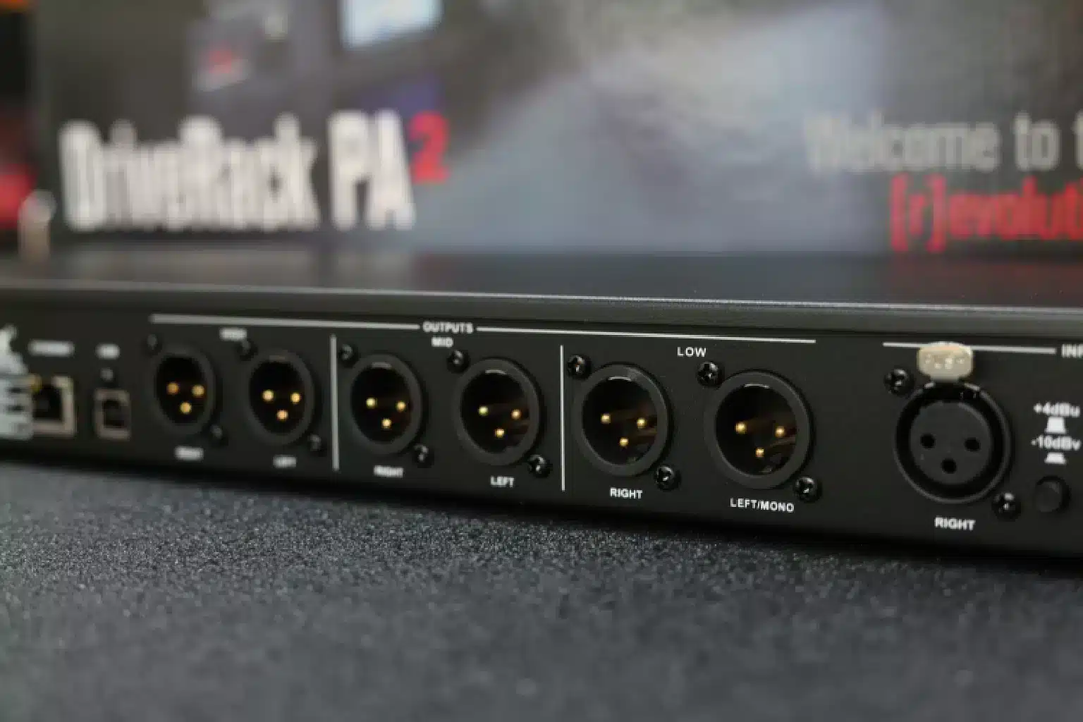 DBX Driverack PA2 7 Behringer DBX DriveRack PA² setup