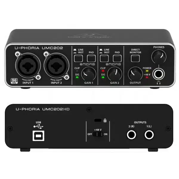Behringer UMC202HD USB Behringer UMC202HD USB