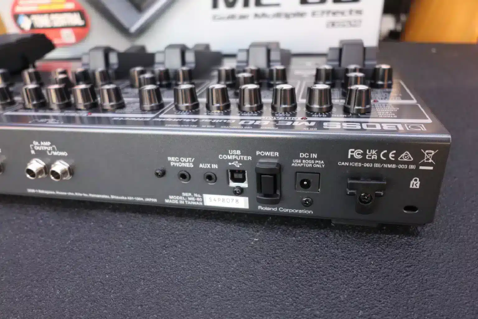 BOSS ME 80 Effects Pedal 4 ME-80 vs GT-100