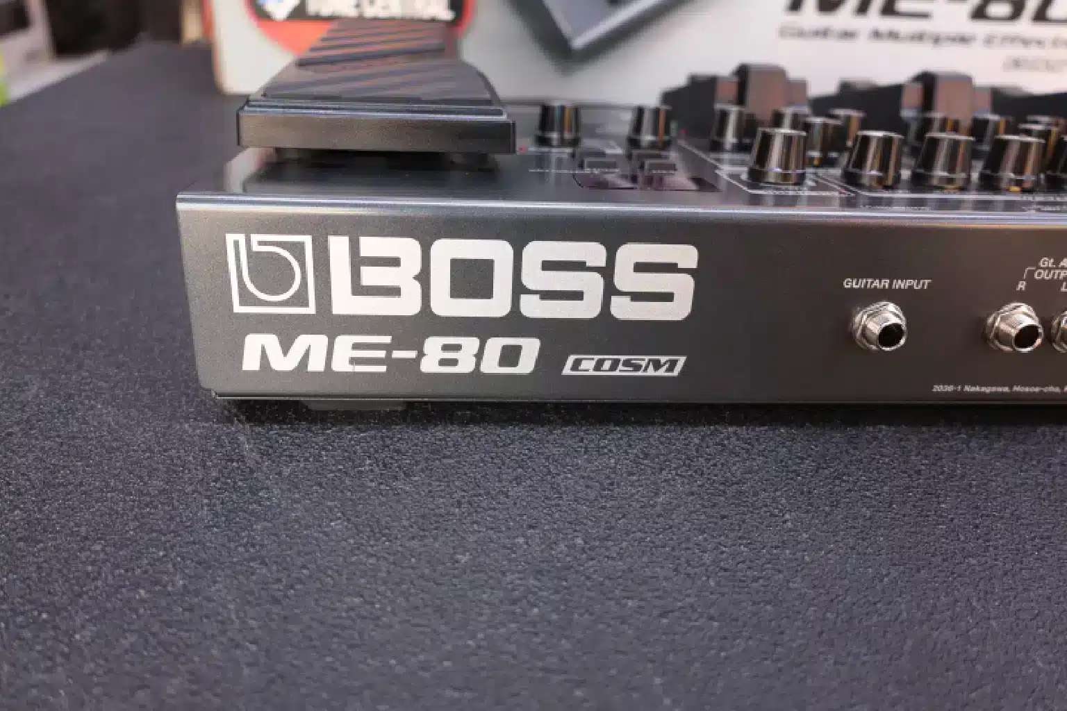 BOSS ME 80 Effects Pedal 5 Boss ME-80 amp models