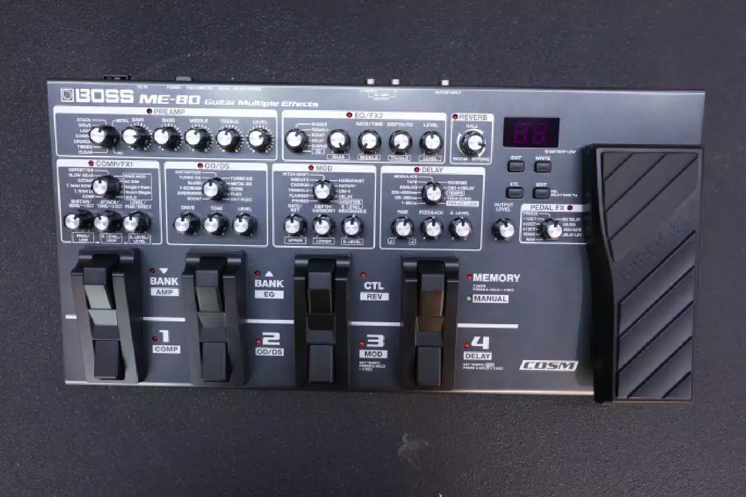 BOSS ME 80 Effects Pedal 8 ME-80 for live performance