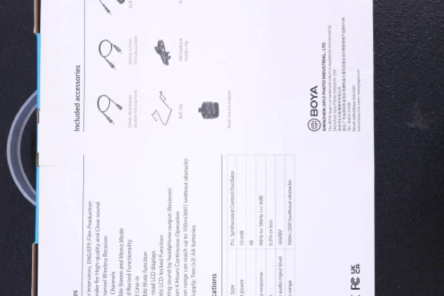 Boya BY-WM8 pro-K2 Wireless Microphone 1 single wireless microphone in Kenya