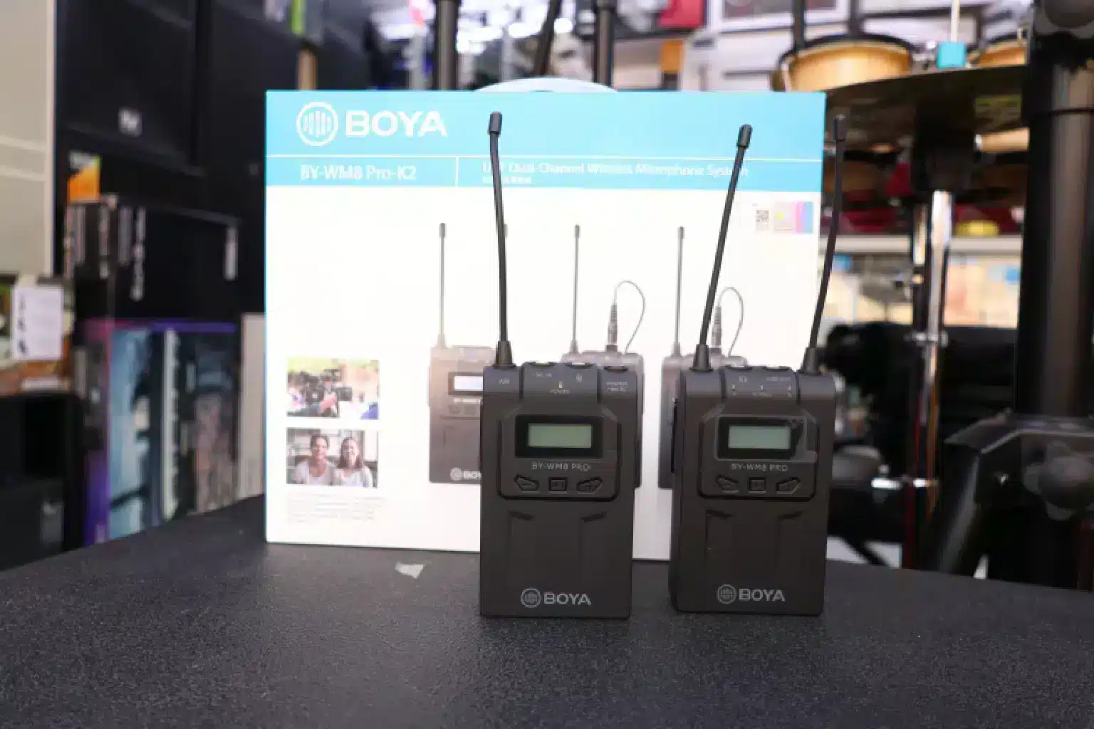 Boya BY-WM8 pro-K2 Wireless Microphone 7 Boya microphone music shops