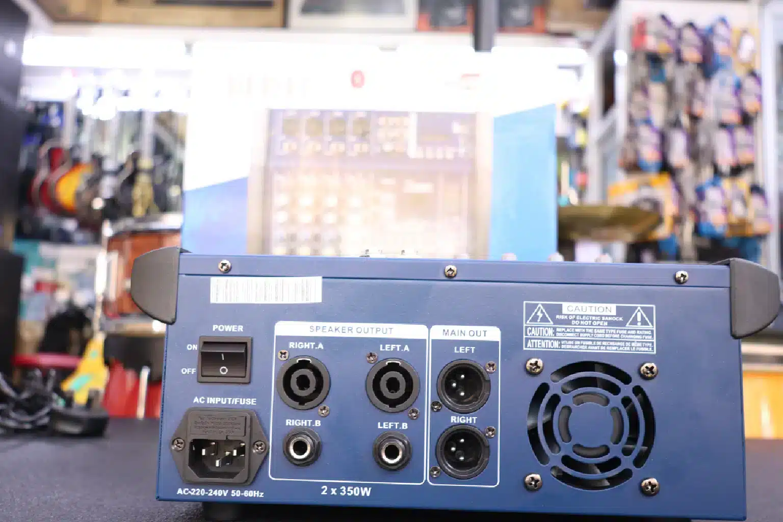 Max 4ch Powered Mixer 7 Affordable powered mixer Kenya