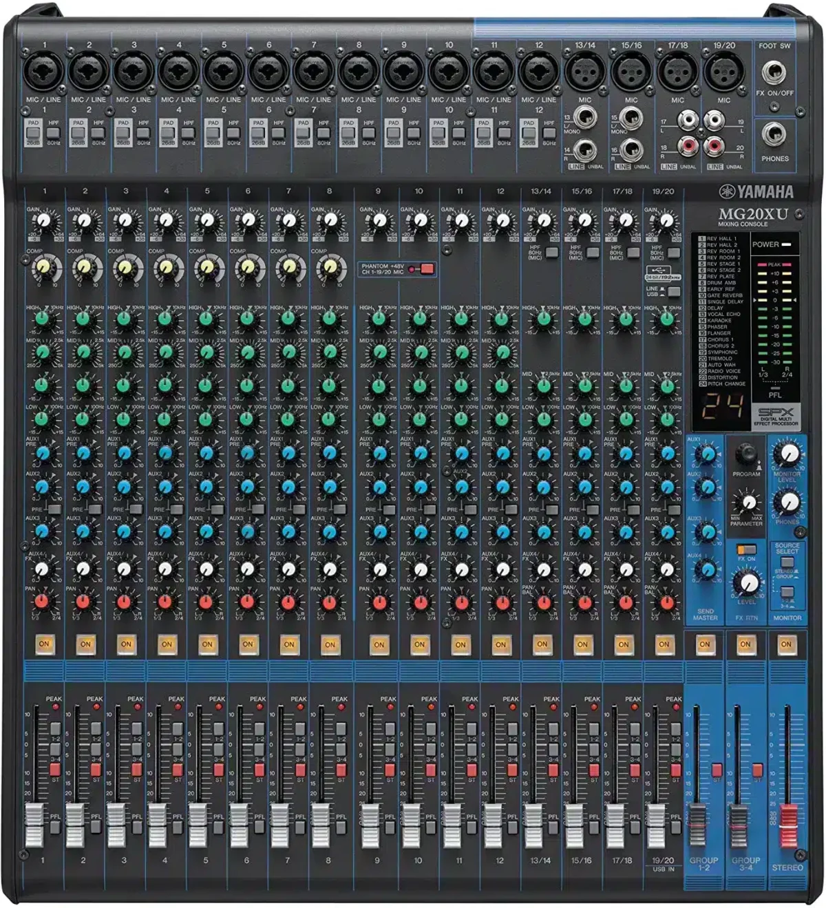 20-Channel 6-Bus Mixer nairobi