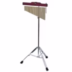 Hanging Bar Chimes 36 Brass Chimes on Wooden Frame with Stand - Image 11