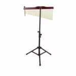 Hanging Bar Chimes 36 Brass Chimes on Wooden Frame with Stand - Image 8