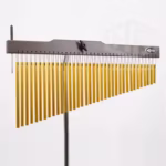 Hanging Bar Chimes 36 Brass Chimes on Wooden Frame with Stand - Image 12