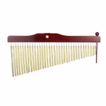 Hanging Bar Chimes 36 Brass Chimes on Wooden Frame with Stand - Image 14