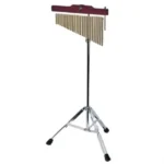 Hanging Bar Chimes 36 Brass Chimes on Wooden Frame with Stand - Image 10