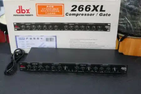 Dbx 266 XL Compressors 13 Behringer DBX 266XL dual-channel