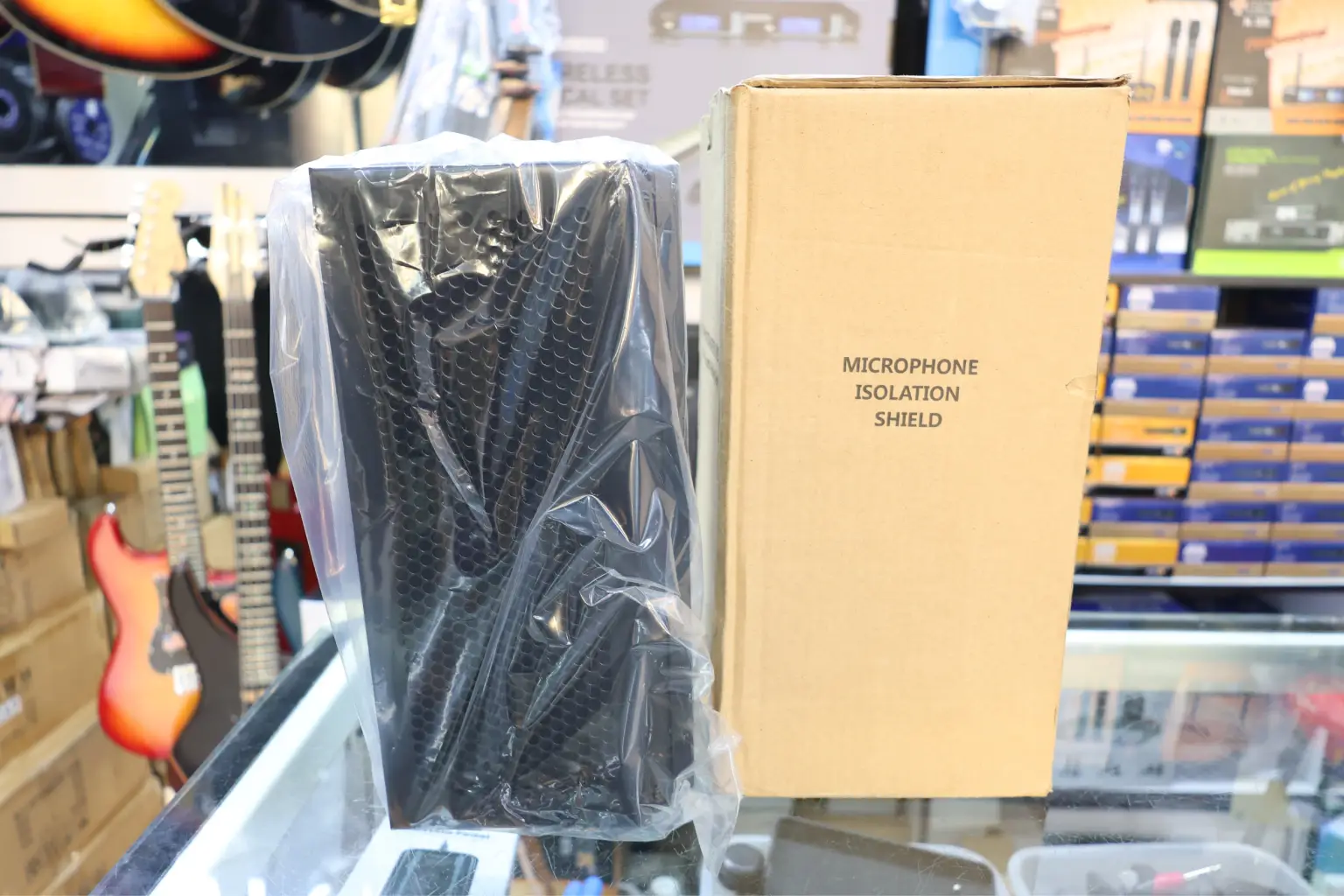Mic Isolation Shield 3 Sided 7 Shield 3 Sided music shops in Nairobi