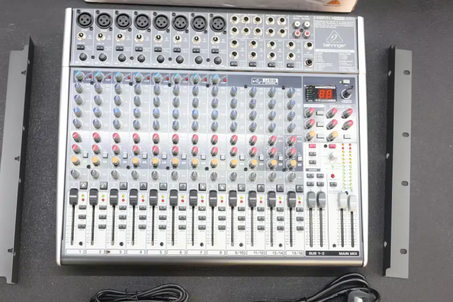Behringer Xenyx X2222USB Mixer with USB and Effects 7 QX2222USB premium audio mixer Nairobi.