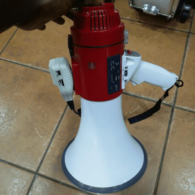 PA megaphone PA megaphone