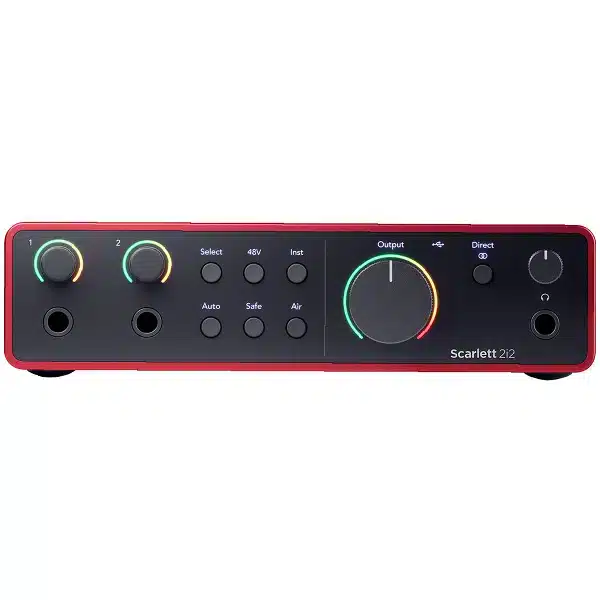 Scarlet Focusrite 2i2 4th gen audio interface Focusrite Scarlet 2i2 4th