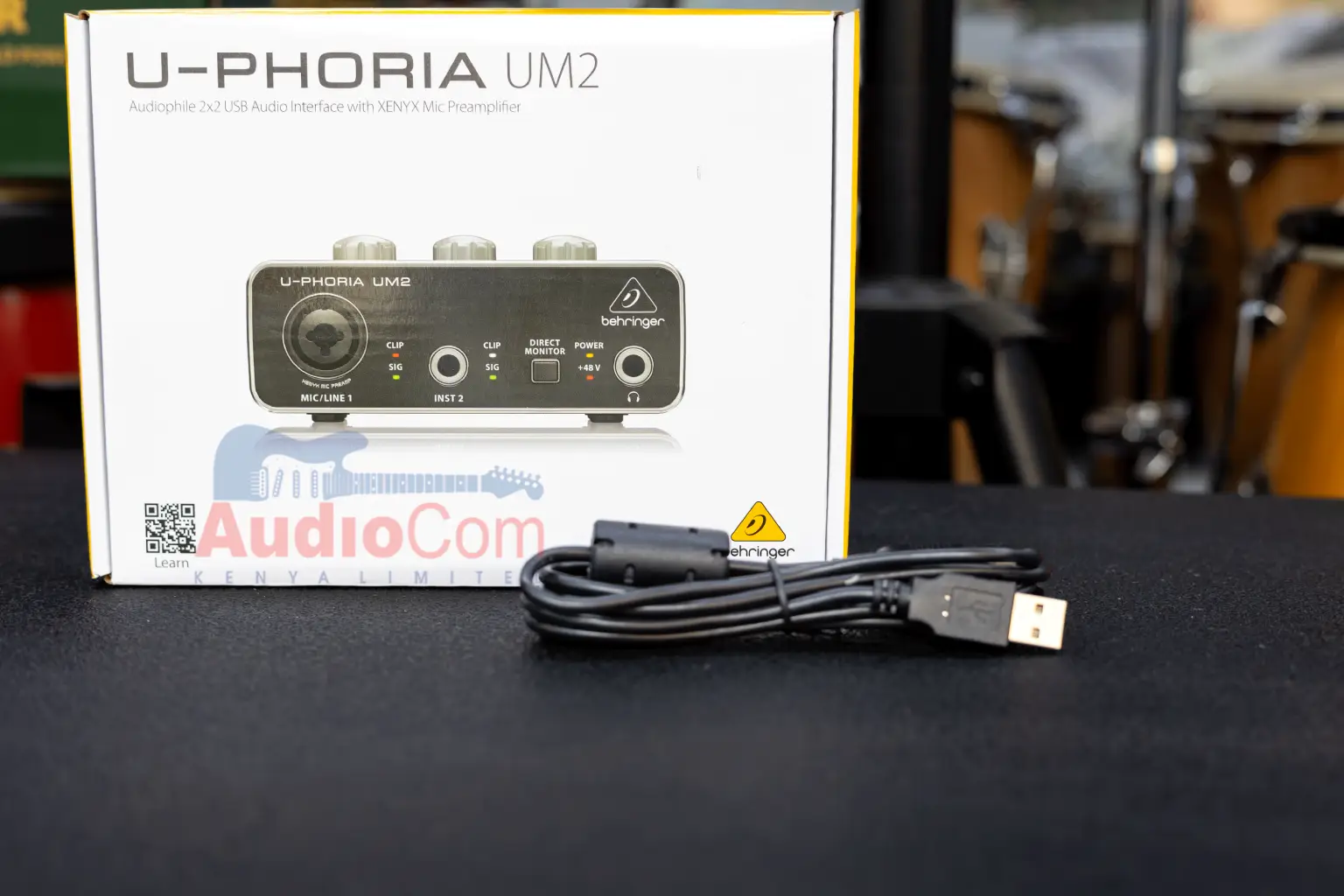 Behringer U-Phoria UM2 Soundcard 4 UM2 recording quality
