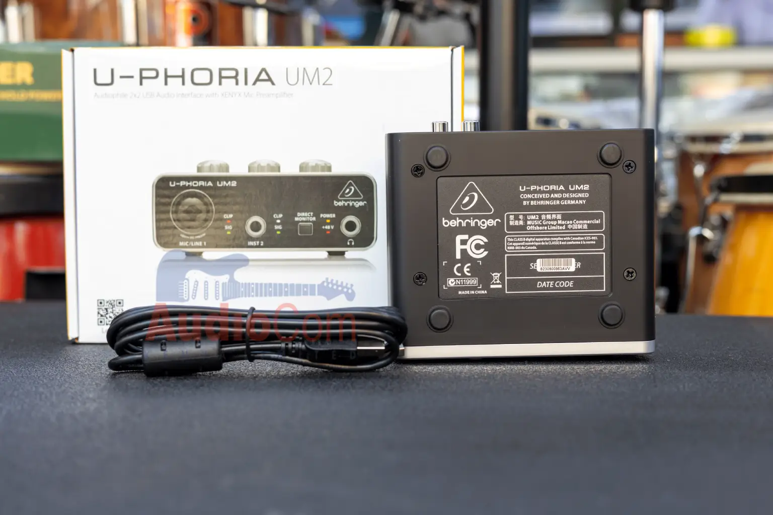 Behringer U-Phoria UM2 Soundcard 6 U-Phoria UM2 user manual