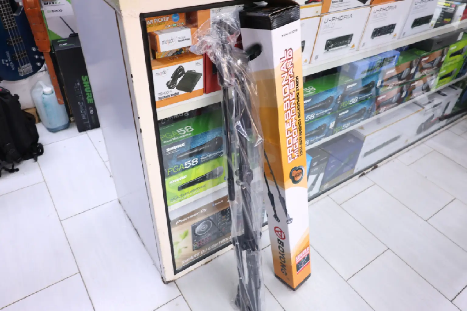 BOYONG BY-789 Mic Stand 2 BOYONG BY-789 mic stand base