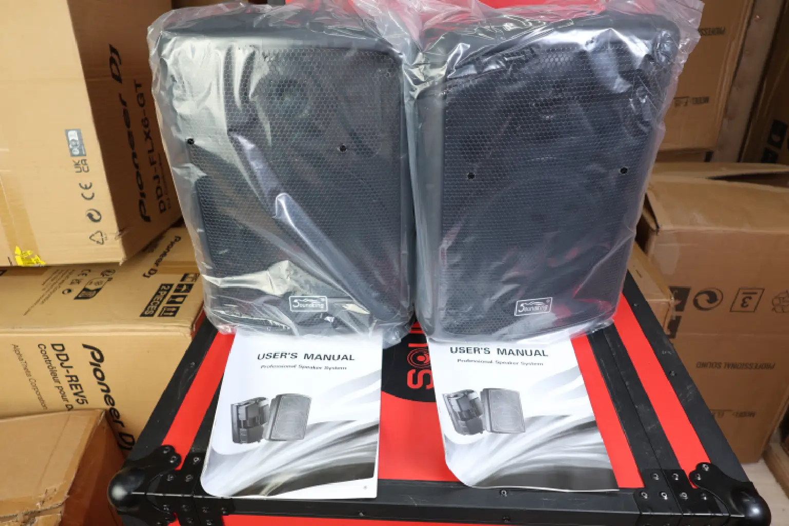 Soundking FP208 Professional Speaker 6 Soundking FP208 frequency response