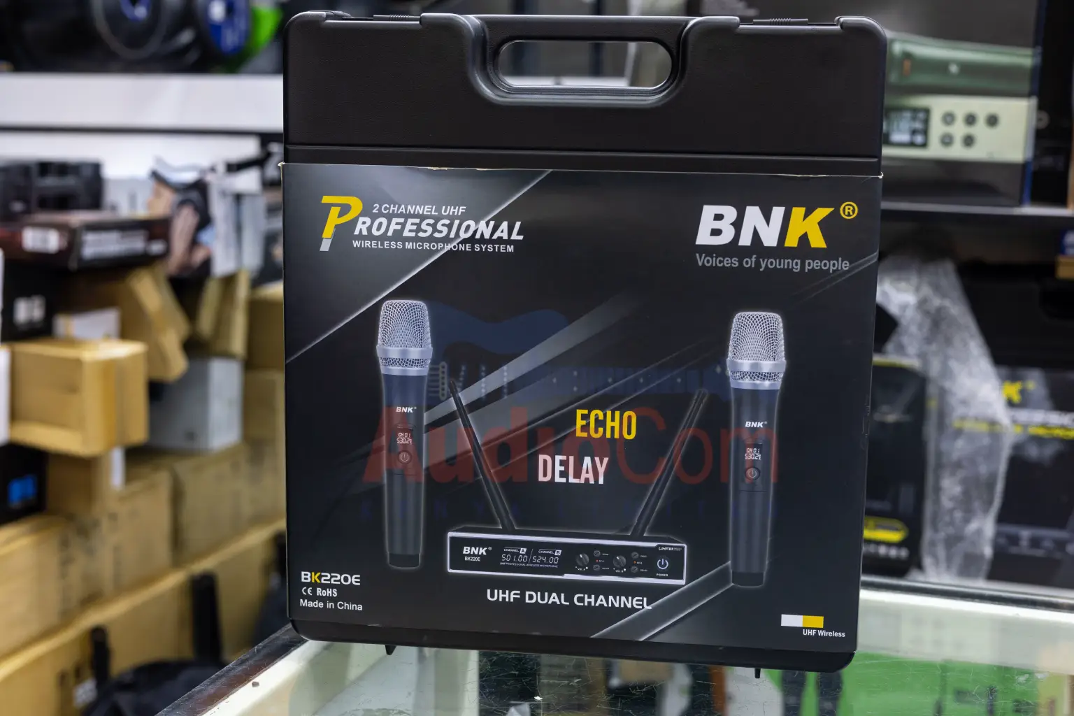 BNK BK220E 2 Channel UHF Professional Wireless Microphone 8 BNK BK220E microphone online stores