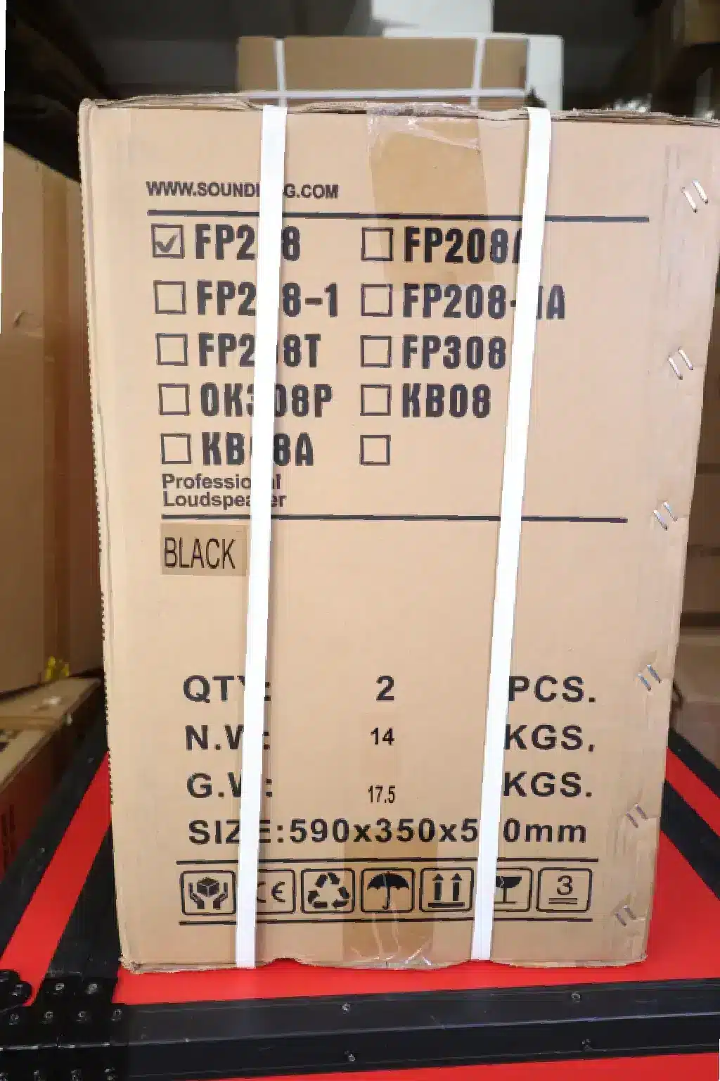 Soundking FP208 Professional Speaker 8 Soundking FP208 watts
