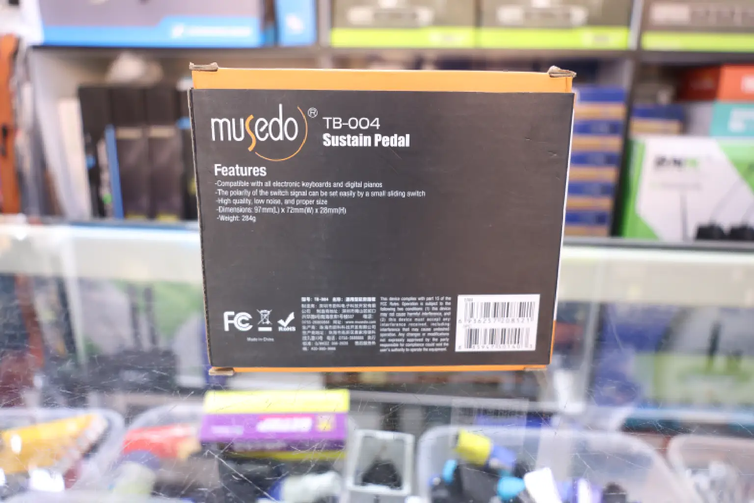 Musendo TB-004 Keyboard Sustain Pedal 8 Musendo TB-004 specs