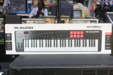 M-Audio Oxygen 61-key Keyboard Controller 19 Keyboard features