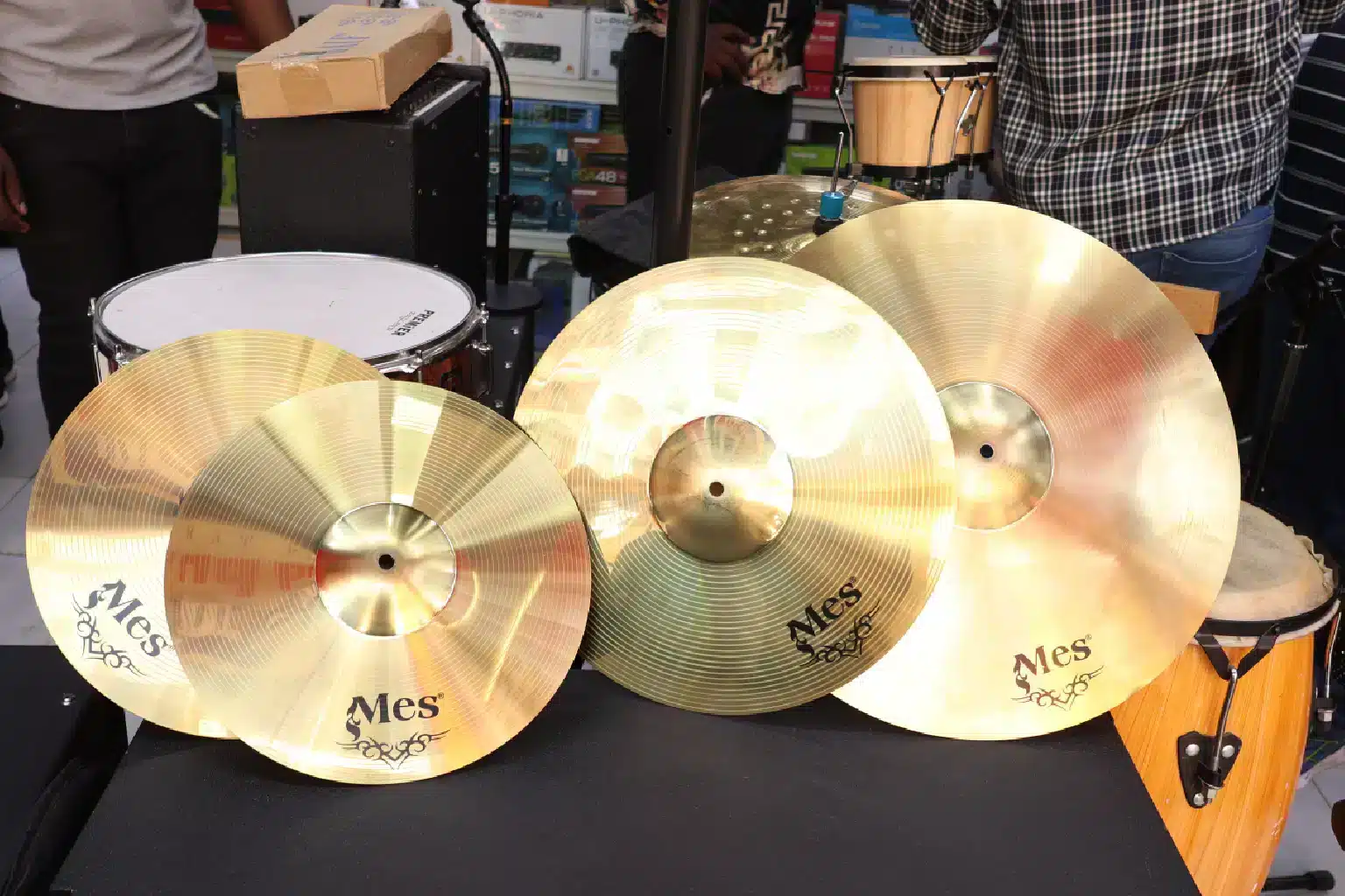 MES Set Cymbals 4 Drum cymbals set Kenya
