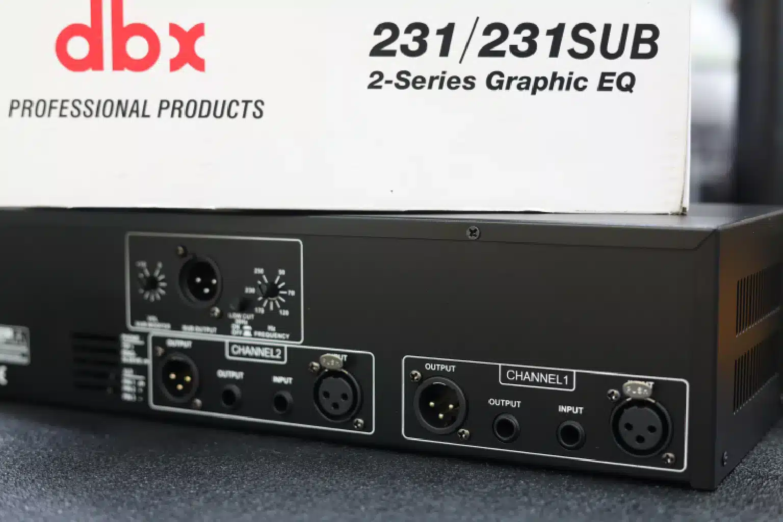 DBX 231/231SUB 2 Series Graphic Equalizer 12 Behringer