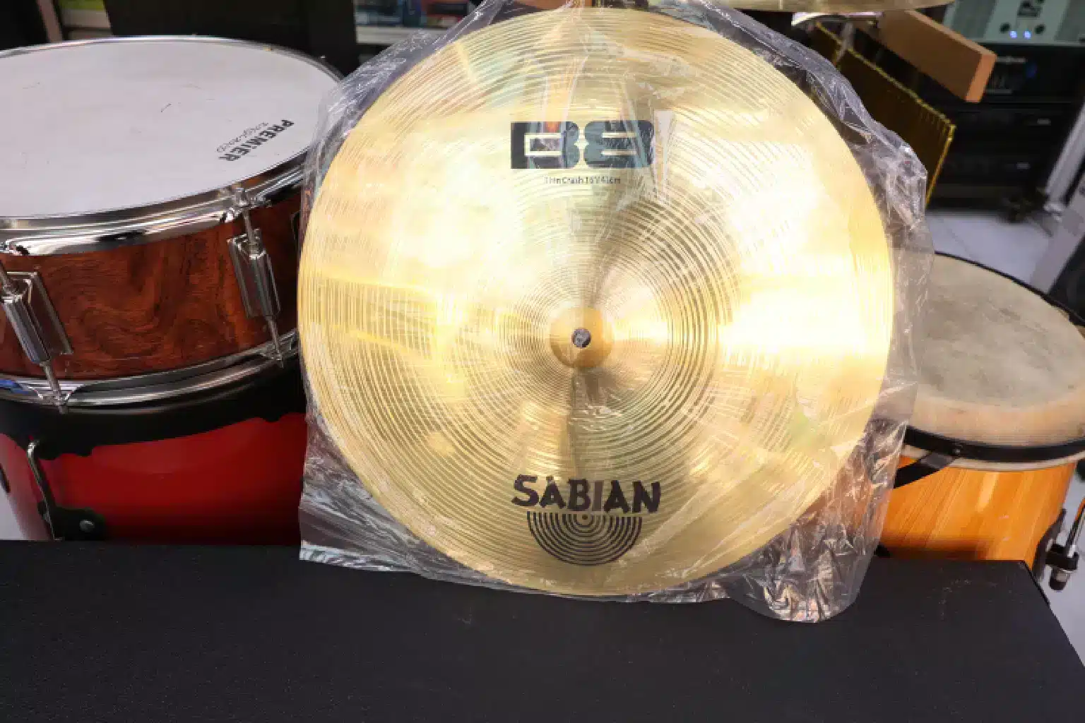 Sabian B8 16-Inch Cymbals 8 Sabian B8 16" cymbal set